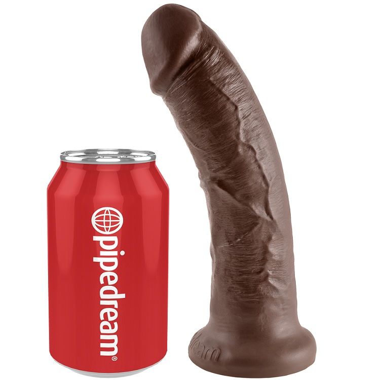 KING COCK - 8 DILDO BROWN 20.3 CM - Image 3